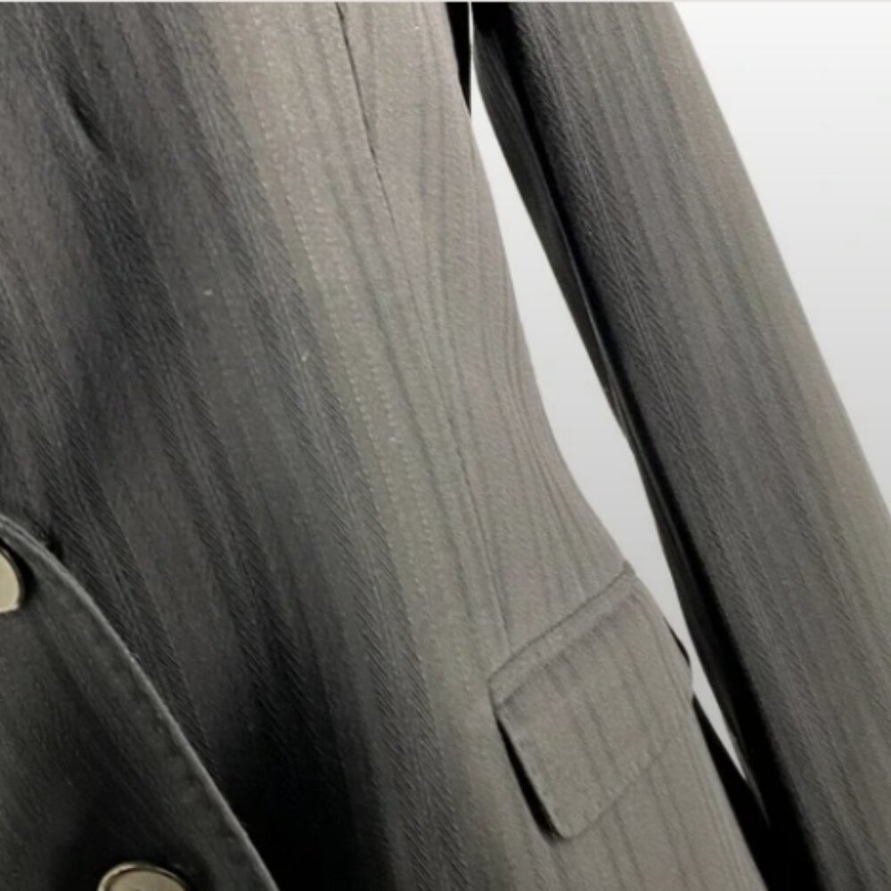 Pinstripe Blazer Italian Size 40/ US 4 Like New! Dolce & Gabbana - Picture 3 of 8